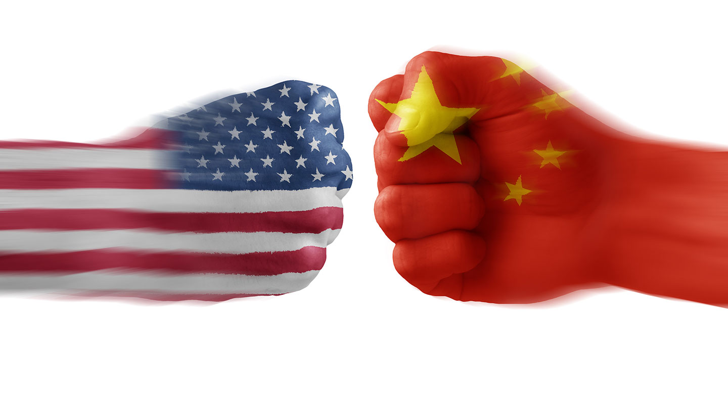 USA kræsjer med Kina