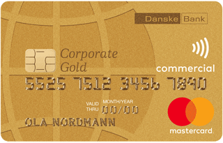 Firmakort - corporate gold card