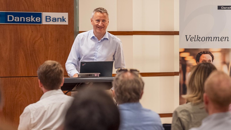 Frank Jullum presenterer pengepolitisk rapport i Trondheim