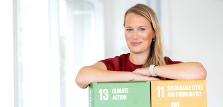 Bilde av Kristin Kvåle - vår bærekraftsansvarlig
