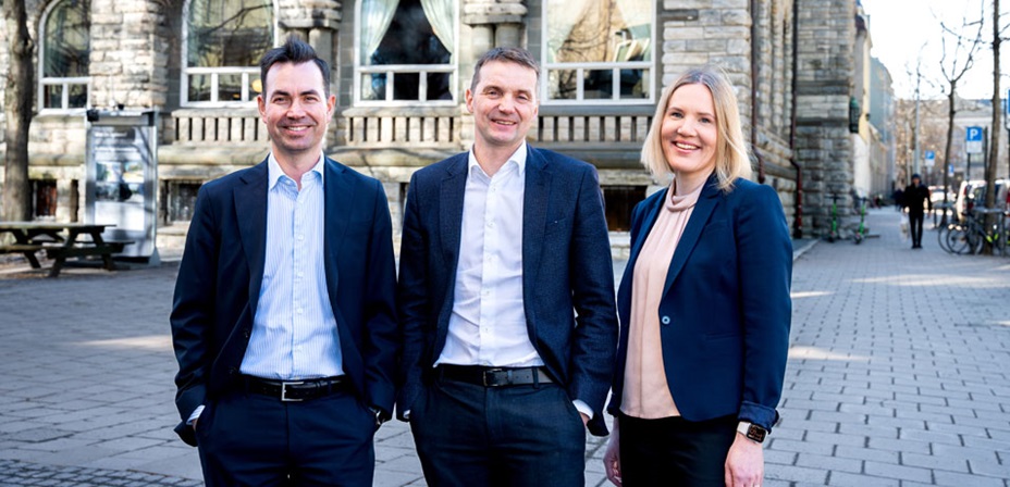 Trondheim kontoret: Petter Forså Aas, Runar Marthinsen  og Mona Talset