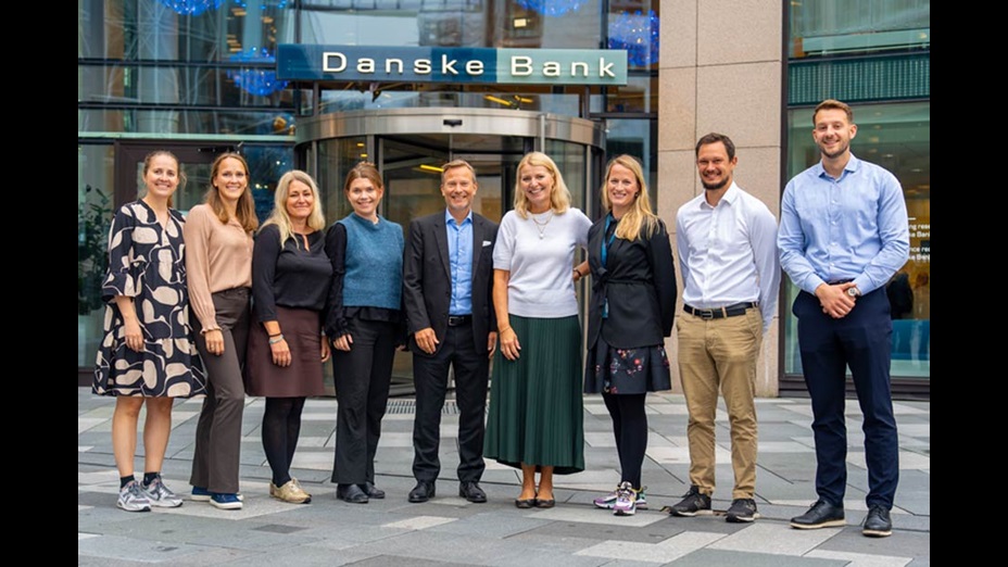 Representanter fra Danske Bank, Sweco og comundo
