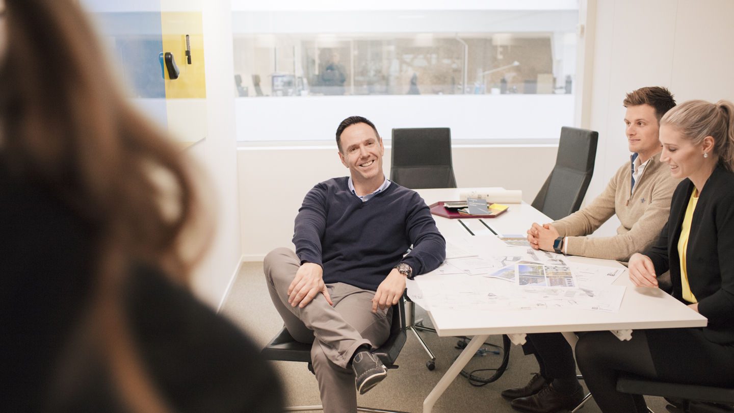 People in business meeting