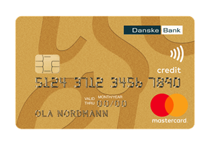 Illustrasjon: Mastercard Gold Card